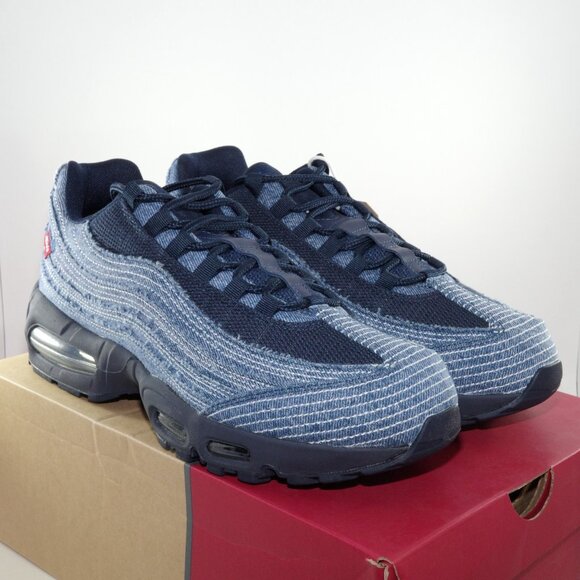 Nike x Levi's Air Max 95 OG Obsidian Blue Denim Levi's Exclusive HM4743-400 11.5 - Picture 5 of 11